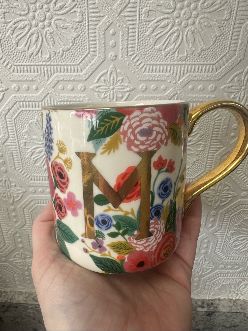 Rifle Paper\Anthropologie M Mug